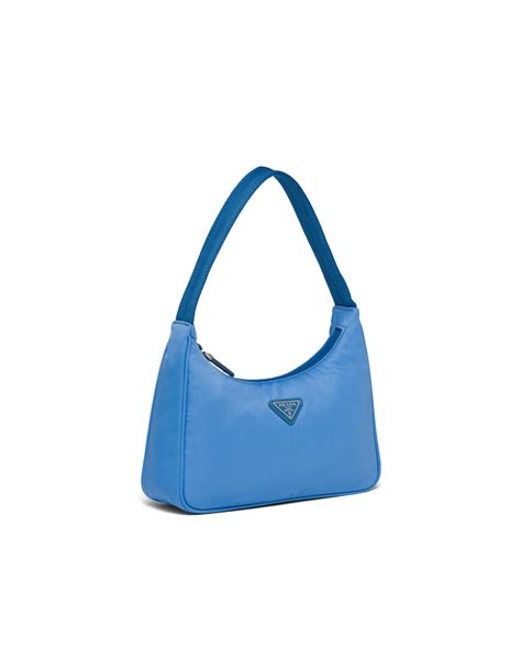 prada tessuto sport nylon re edition multi hobo bag|Pale Blue Prada Re.